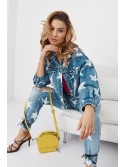 Jacheta largi din denim cu stelute 5535 - Magazin online - Boutique